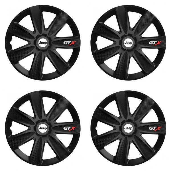 puklice pre  Jeep 14 GTX CARBON black