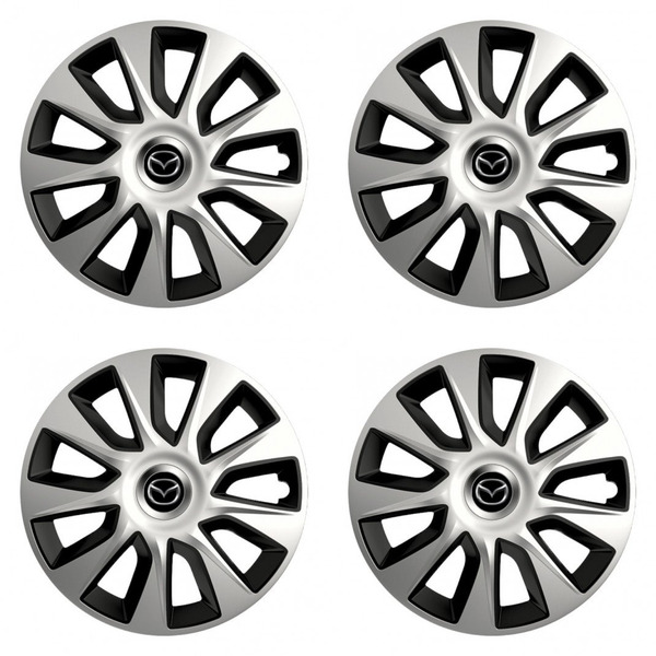 puklice pre  Mazda 17 STRATOS double colour