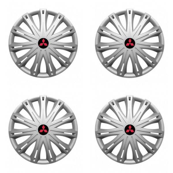 puklice pre  Mitsubishi (červené) 15 SPARK