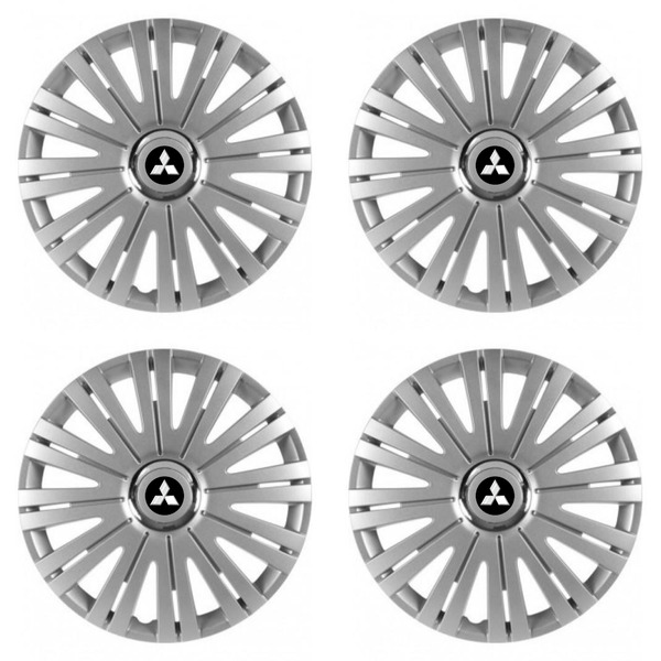 puklice pre  Mitsubishi (strieborné) 16 ACTIVE RC