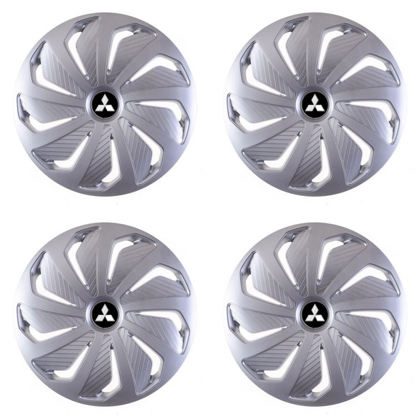 puklice pre  Mitsubishi (strieborné) 14 WIND RC SI