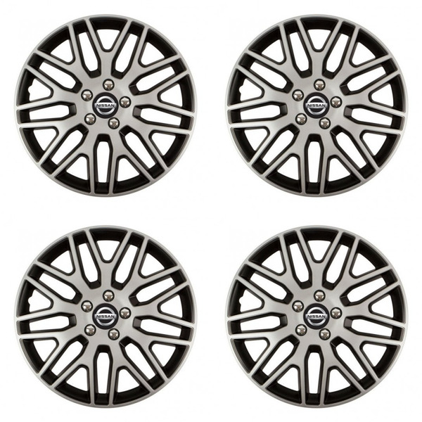 puklice pre  Nissan 14 Dakar NC silver and black