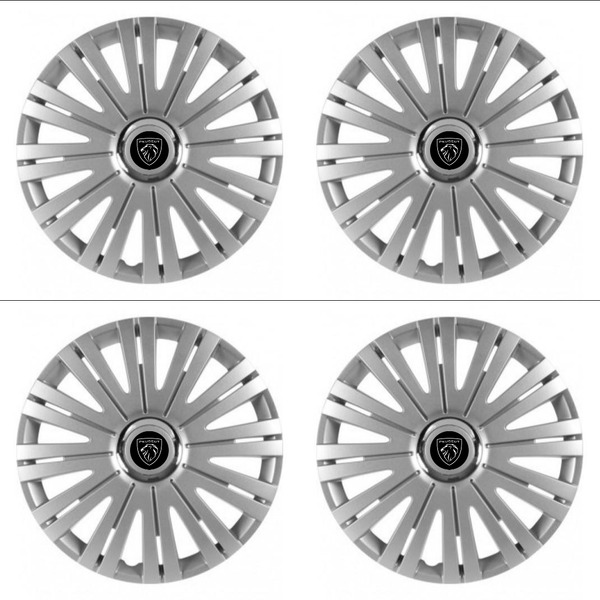 puklice pre  Peugeot (nové logo) 14 ACTIVE RC