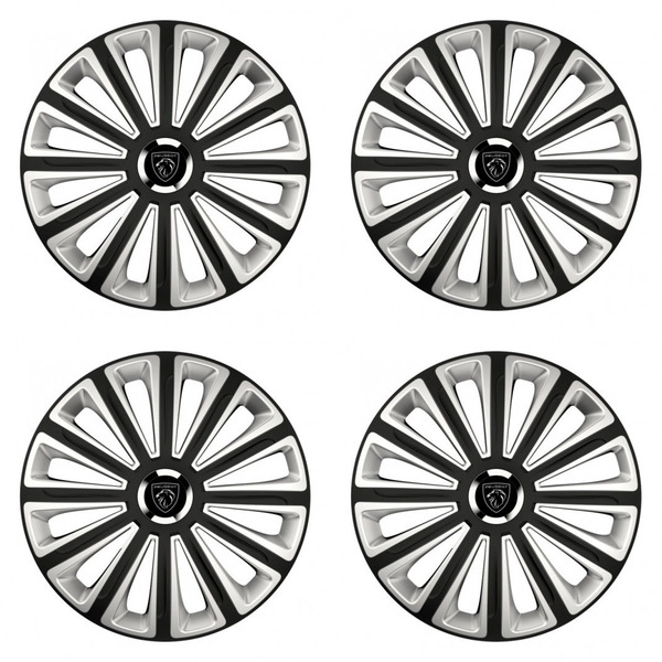 puklice pre  Peugeot (nové logo) 16 TREND RC double colour