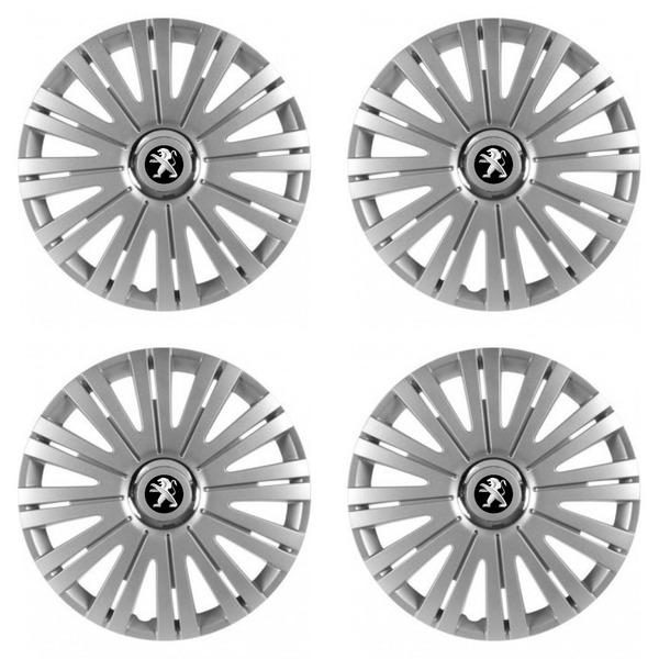 puklice pre  Peugeot (staršie logo) 16 ACTIVE RC