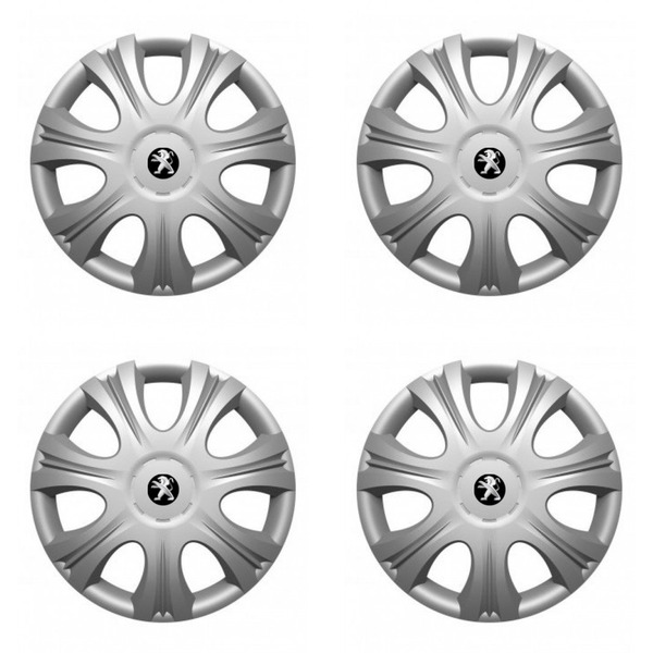 puklice pre  Peugeot (staršie logo) 16 IMPULSE 16-VERSACO