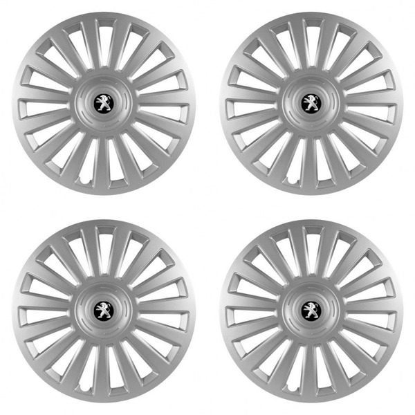 puklice pre  Peugeot (staršie logo) 16 Luxury