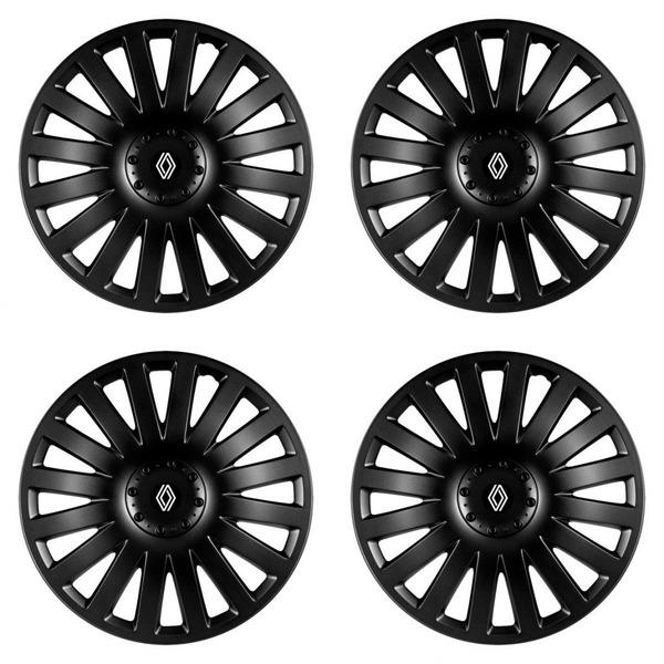 puklice pre  Renault (nové logo) 14 Smart black