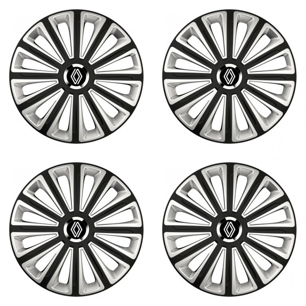 puklice pre  Renault (nové logo) 14 TREND RC double colour