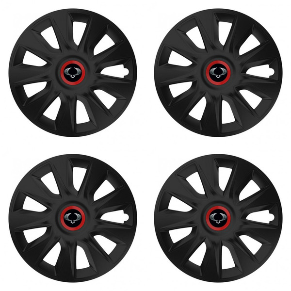 puklice pre  Sangyong 17 STRATOS RR black