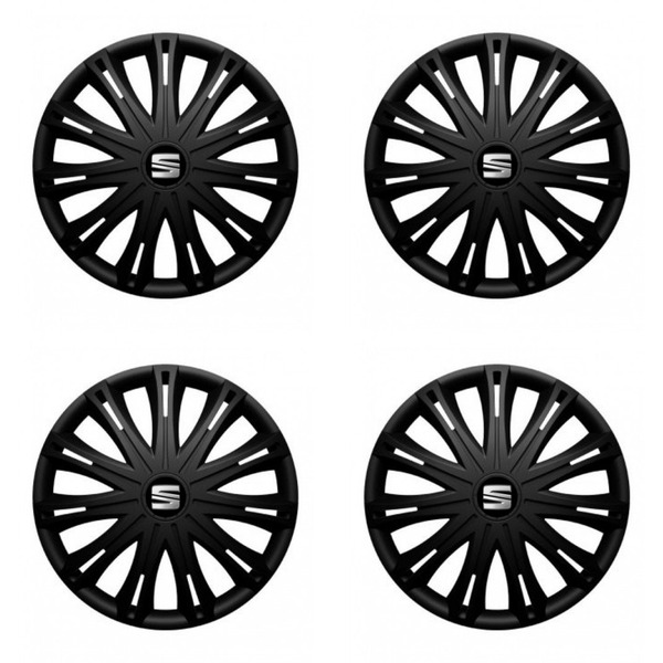 puklice pre  Seat 14 SPARK BLACK1