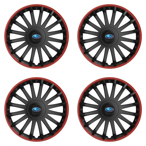 puklice pre  Subaru 16 CRYSTAL RO black