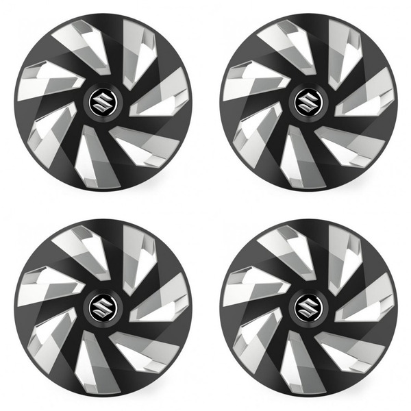 puklice pre  Suzuki 14 Vector RC black and silver