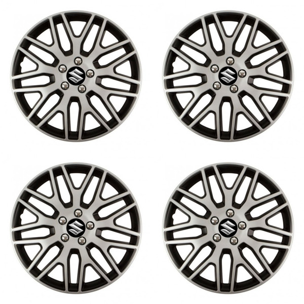 puklice pre  Suzuki 14 Dakar NC silver and black