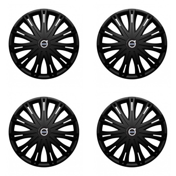 puklice pre  Volvo (čierne) 16 SPARK BLACK