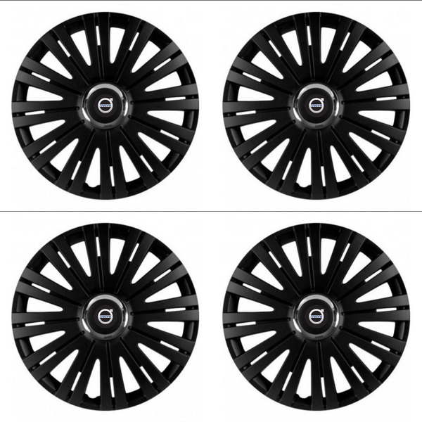 puklice pre  Volvo (čierne) 14 ACTIVE RC BLACK