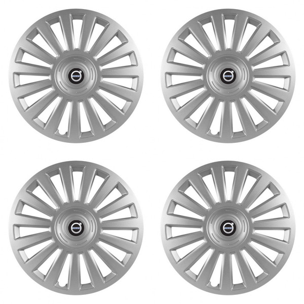 puklice pre  Volvo (čierne) 16 Luxury