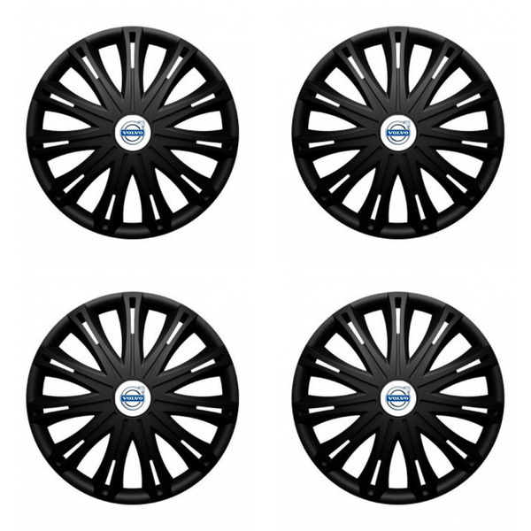 puklice pre  Volvo (biele) 17 SPARK BLACK