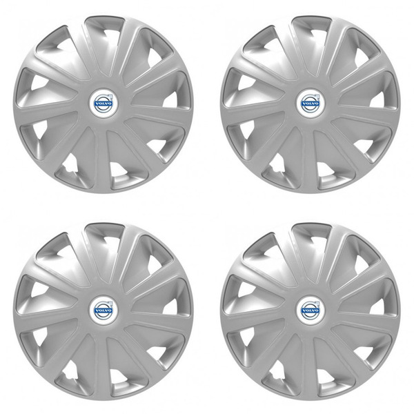 puklice pre  Volvo (biele) pre dodávky 16 Craft silver