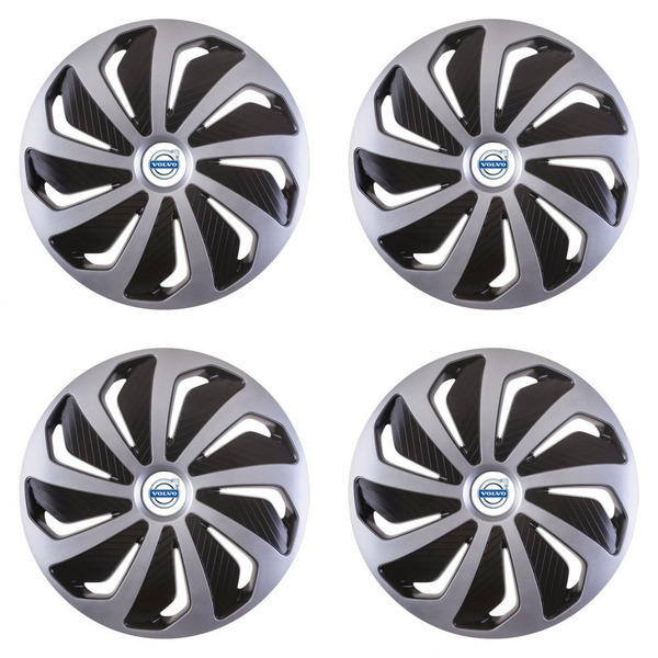 puklice pre  Volvo (biele) 14 WIND SB