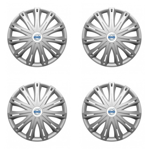 puklice pre  Volvo (biele) 14 SPARK