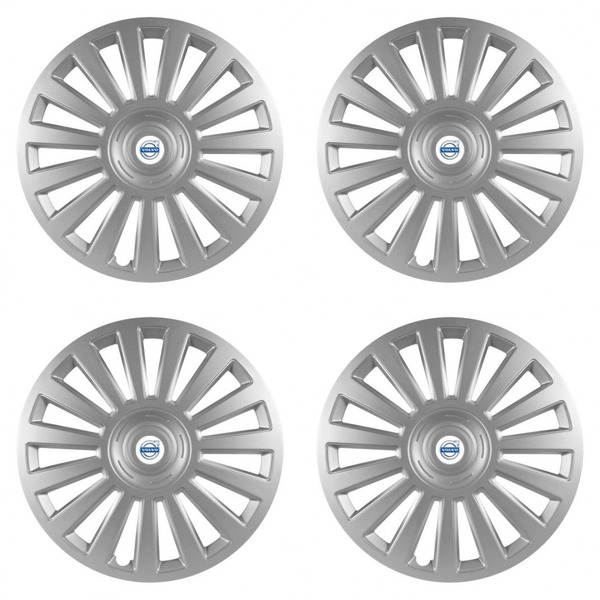 puklice pre  Volvo (biele) 14 Luxury