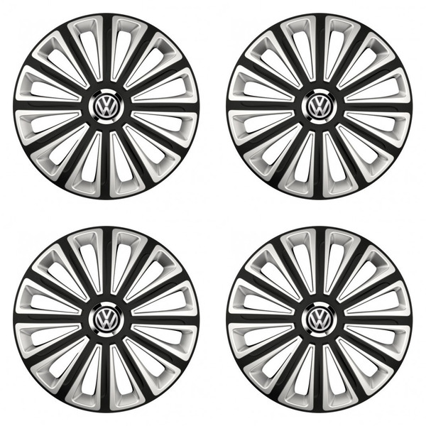 puklice pre  VW (čierne) 14 TREND RC double colour