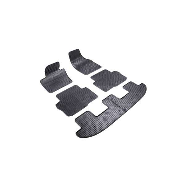 Gumené rohože na mieru pre SEAT Alhambra 7miestne (od 2010)